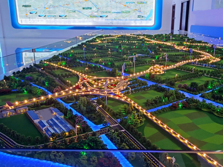 路橋沙盤模型